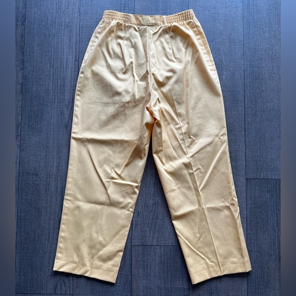 Vintage yellow sears trousers size 6 - Picture 6 of 10